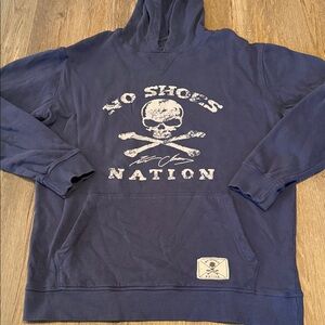 Kenny Chesney No Shoes Nation Navy Men's Hoodie Sweatshirt